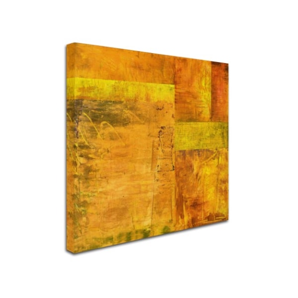 Michelle Calkins 'Essence Of Yellow 2' Canvas Art,35x35